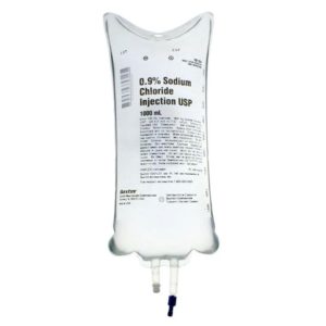 Sodium Chloride 0.9%, 1000mL Bag