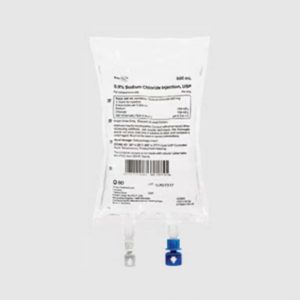 Sodium Chloride Injection 0.9% IV Solution, 500mL