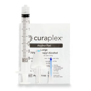 Curaplex® DART With Vial Adaptor Kit, 3cc Syringe