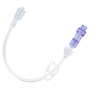 Curaplex® IV Extension Set, (1) Removable Sure-Lok® Needle-Free Connector, 8in
