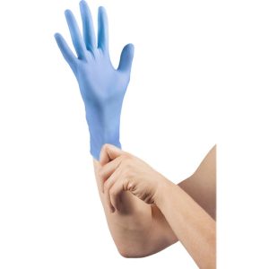 Curaplex® TritonGrip EC™ Gloves, Blue Nitrile