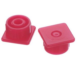 Multi-AD® Luer Lock Tip Syringe Cap, Red